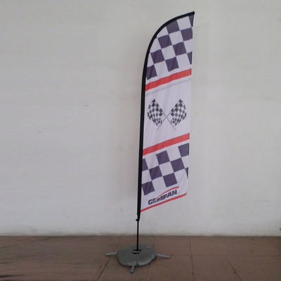 Цифров печатая на открытом воздухе флаги пера рекламы Yaoyang флага пляжа