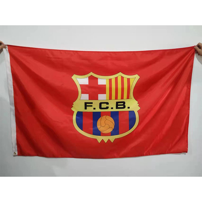Печатание цифров сублимации флагов 90x150cm футбольного клуба кубка мира