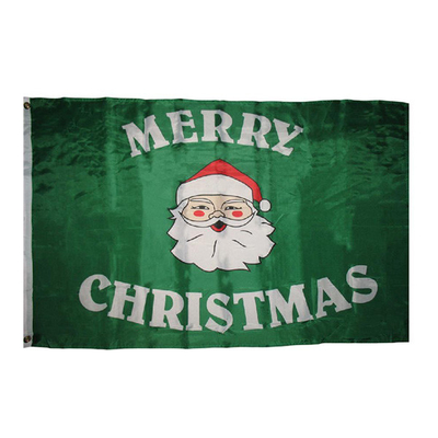 Флаг 3x5 веселого рождества флага полиэстера полного цвета YAOYANG изготовленный на заказ