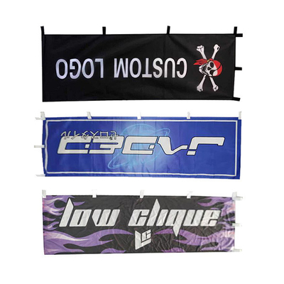 Флаги рекламы на открытом воздухе мини флага Nobori вертикальные подгоняли печатание логотипа