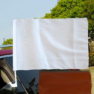 Двойные, который встали на сторону флаги окна автомобиля полиэстера флага автомобиля сублимации изготовленные на заказ