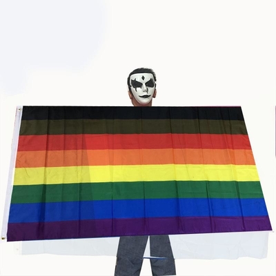 Вися флага гордости вымпела флага партии LGBT размер лесбосского изготовленный на заказ