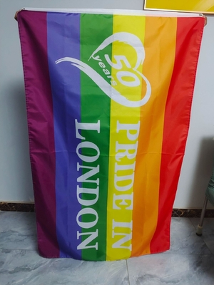 Цифров печатая флаг гордости гея флага 3x5 LGBT лесбосский бисексуальный