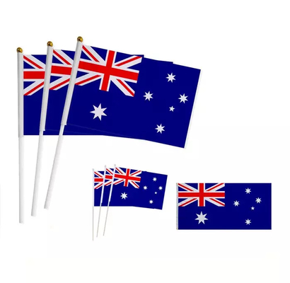 Портативные ручные флаги 14x21cm все сигнальные флажки стран изготовленные на заказ