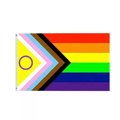 радуга LGBT 3x5Ft сигнализирует цифров печатая флаг прогресса Bandeira LGBT