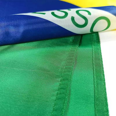 флаги стран 100% полиэстер флага страны 3X5ft Бразилия изготовленные на заказ