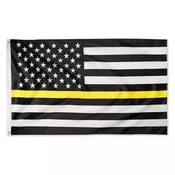 Цифров печатая линию флаги флага 3x5 Ft полиэстера американскую тонкую голубую желтую красную зеленую серую