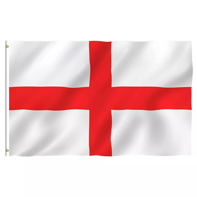 флаги Pantone овсянки 3x5ft Англия красят национальный флаг Англии полиэстера